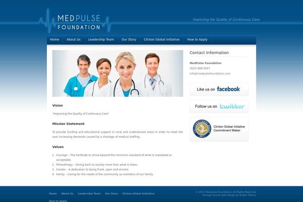 medpulsefoundation.com site used Medpulse