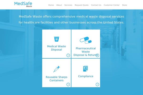 medsafewaste.com site used Medsafewaste
