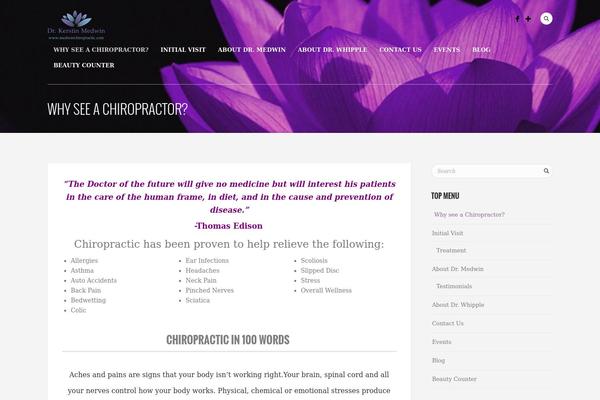 medwinchiropractic.com site used Porcelain