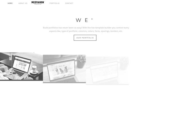 Carbon theme site design template sample