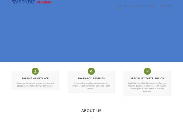 Enfold theme site design template sample