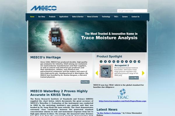 meeco.com site used Mecco