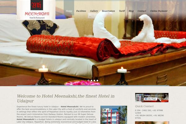meenakshihotel.com site used Hotelmeenakshi