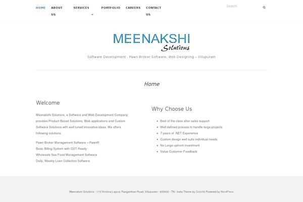 Kakia theme site design template sample