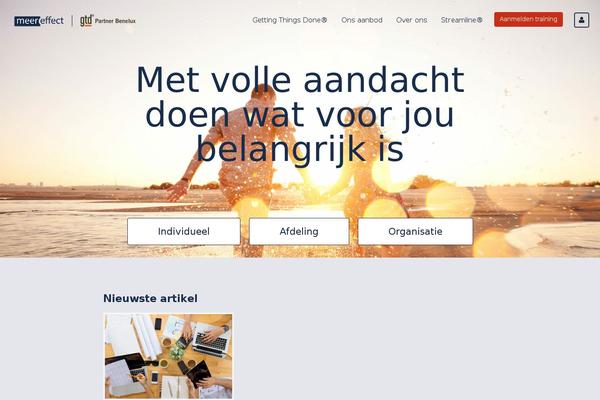 meereffect.nl site used Canvas-meereffect-homepage