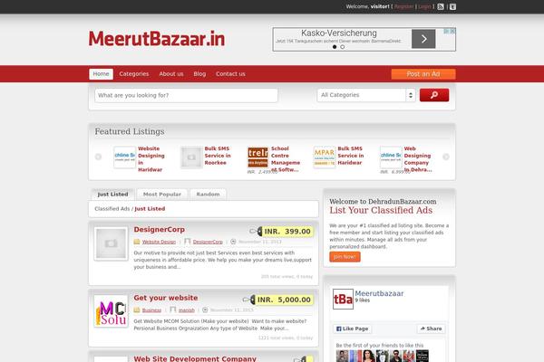 meerutbazaar.com site used Dbazaar