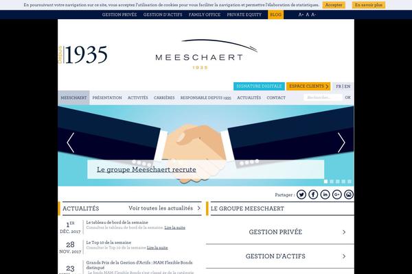 meeschaert.com site used Meeschaert