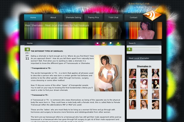 Colors theme site design template sample