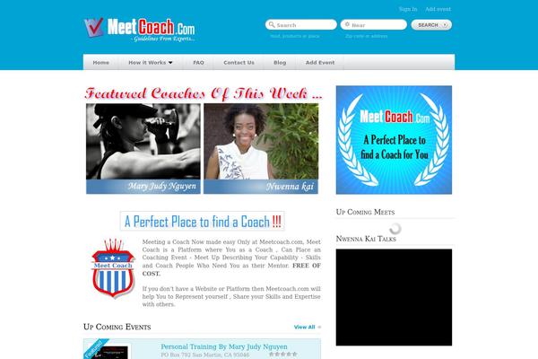 meetcoach.com site used Meetcoach