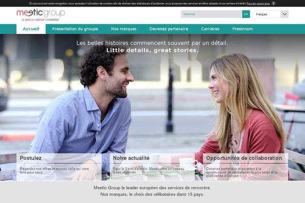 meetic-corp.com site used Meetic-group