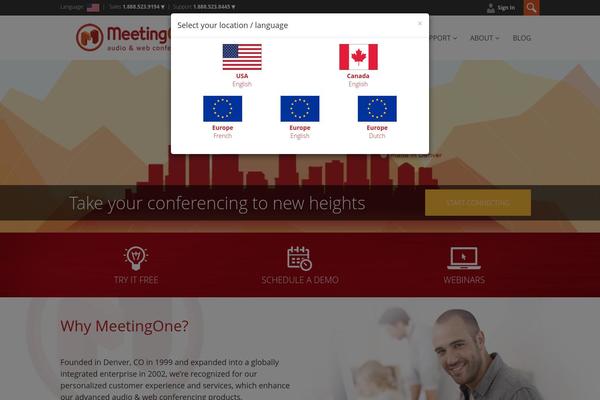 meetingone.com site used Meetingone