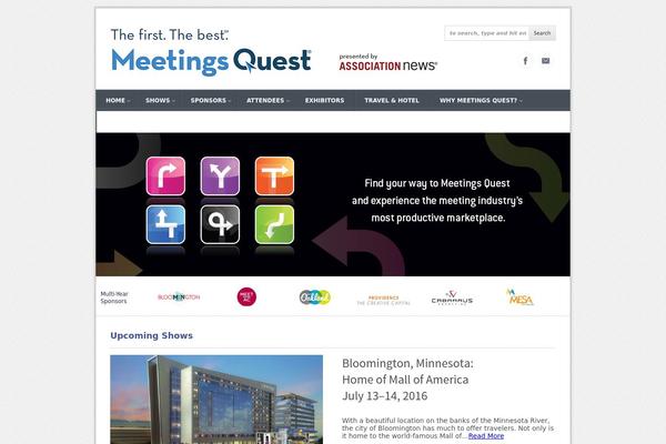 meetingsquest.com site used Meetingquest