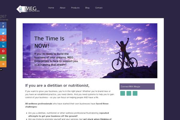 meg-enterprises.com site used Modern Portfolio Pro