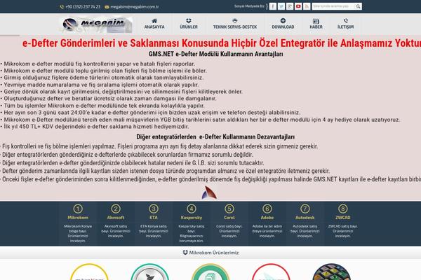 megabim.com site used Megabim_theme