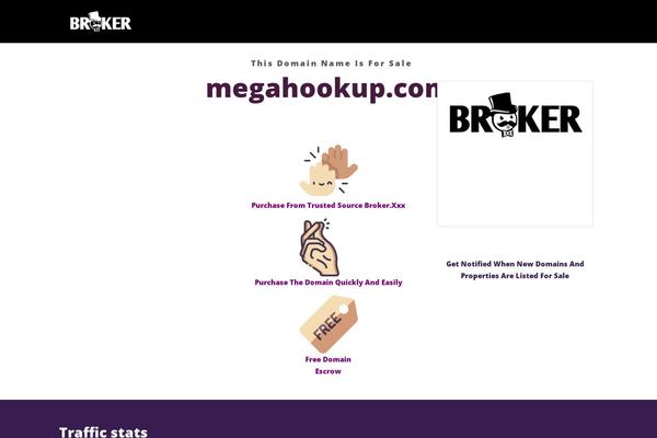 Broker theme site design template sample