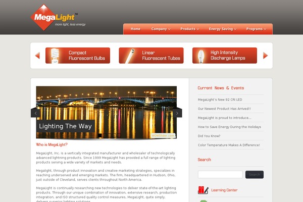 megalight.com site used Perception_v1.3.1