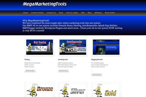 Blogs Mu theme site design template sample