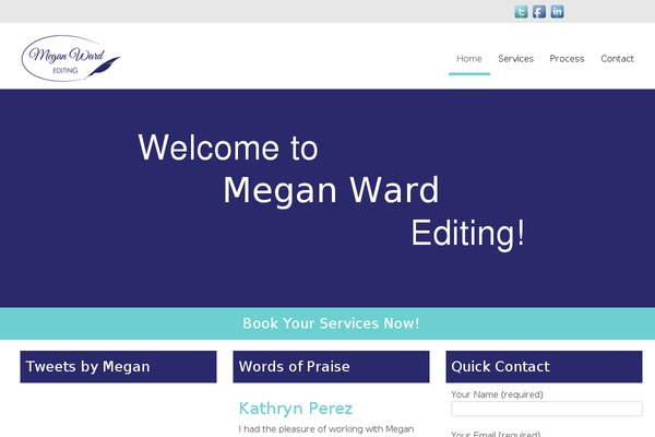 meganwardediting.com site used Megan-ward-editing