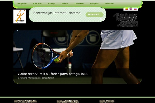 megatenis.lt site used Tennis_club