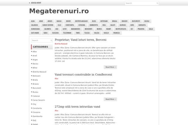 megaterenuri.ro site used TheNews