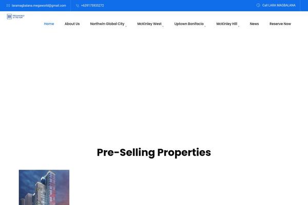 Reobiz theme site design template sample