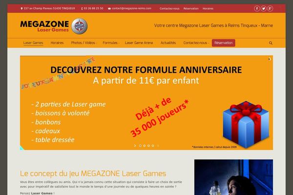 The7 theme site design template sample