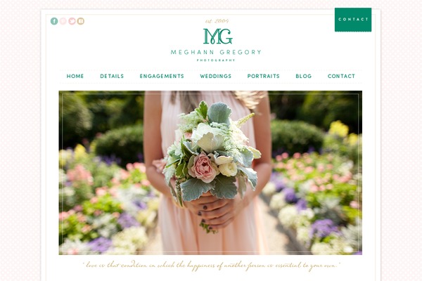Prophoto4 theme site design template sample