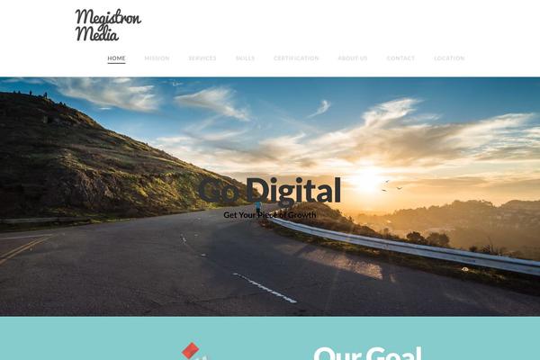 Site using Cornerstone plugin