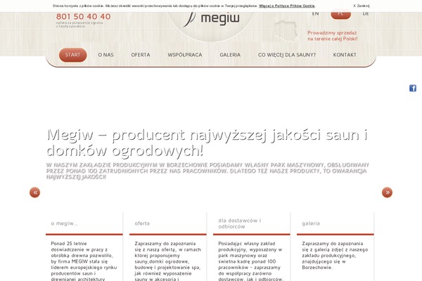 megiw.pl site used Megiw
