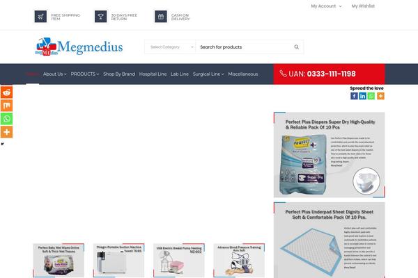 megmedius.com site used Vg-emodern