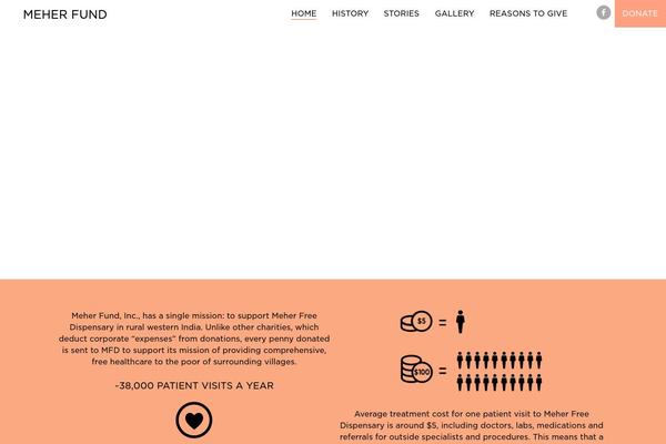 meherfund.org site used Meher-fund