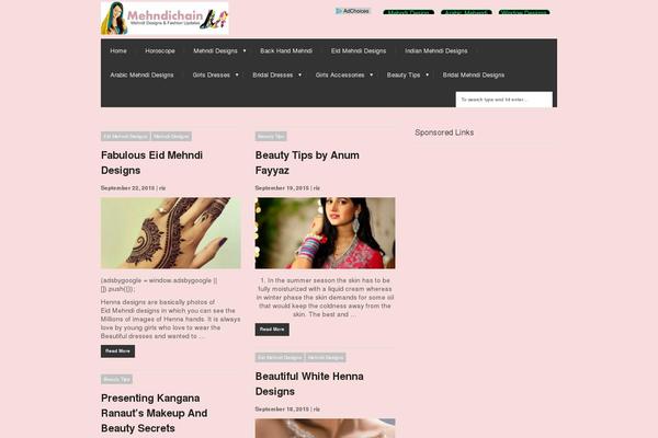 mehndichain.com site used Mehndichain