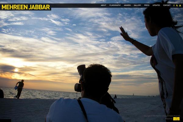 mehreenjabbar.com site used Mehreen