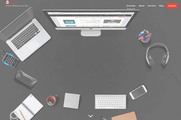 Enfold theme site design template sample