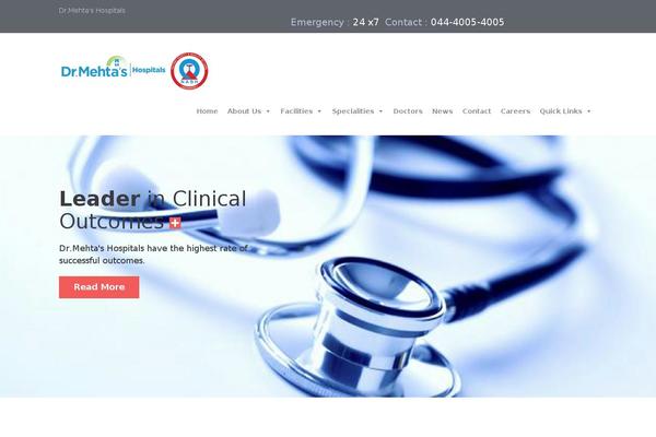 mehtahospital.com site used Mp-main-package