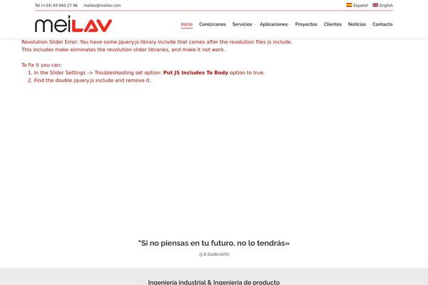 meilav.com site used Meilav-child