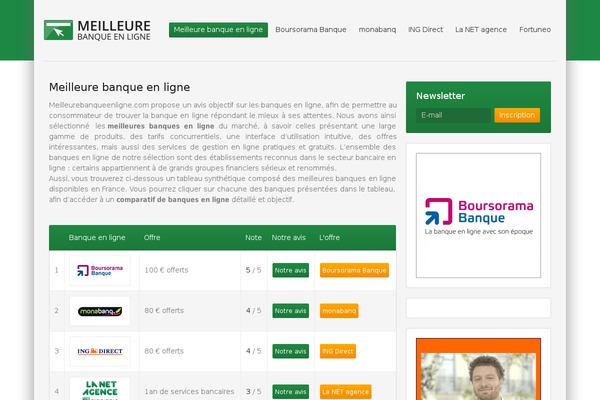 meilleurebanqueenligne.com site used Meilleurebanqueenligne
