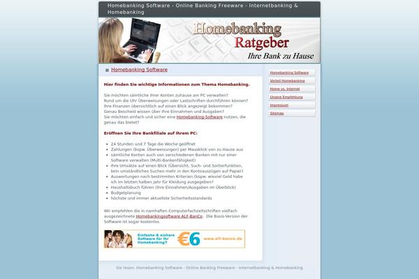 mein-homebanking.de site used Homebanking