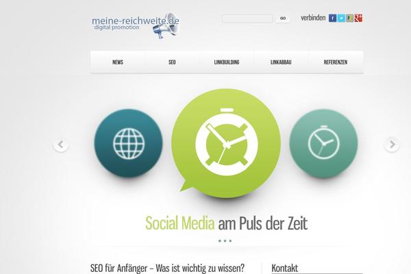 meine-reichweite.de site used Meine-reichweite