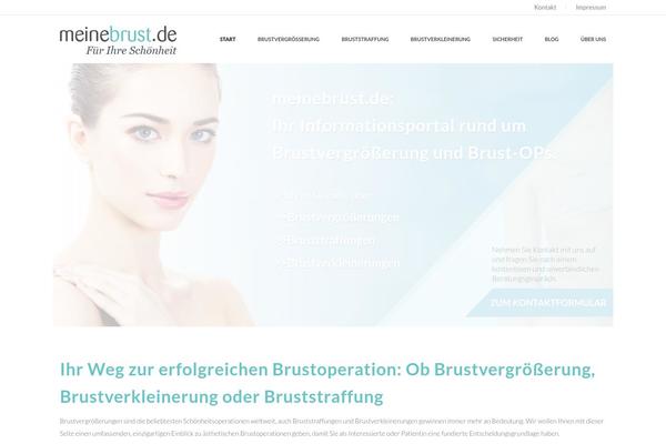 meinebrust.de site used Mixin