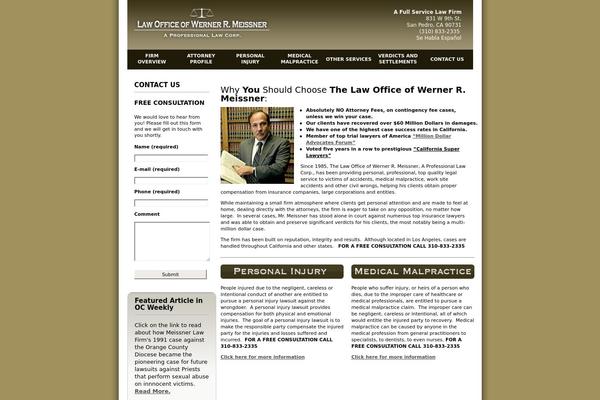 meissnerlawfirm.com site used Meissner