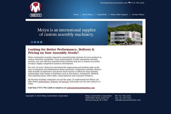 meiyuautomation.com site used Cms_meiyu