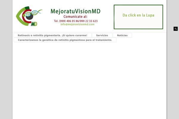 mejoravisionmd.com site used Mejoravision13