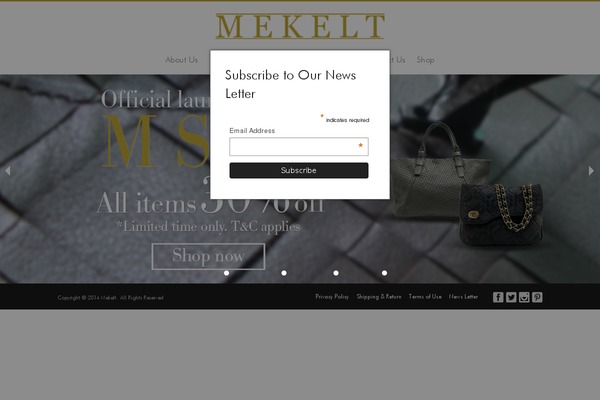 mekelt.com site used Barebones-mekelt