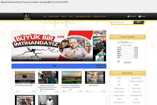 Vidyomax theme site design template sample