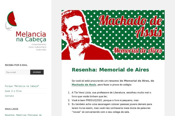melancianacabeca.com.br site used Melancia