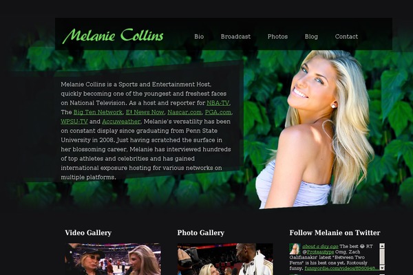 melanie-collins.com site used Melanie