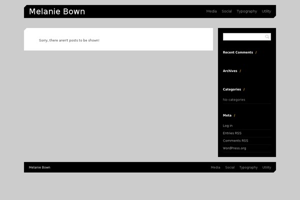 Shutter theme site design template sample