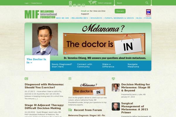 melanoma WordPress theme, websites list used melanoma theme melanoma theme websites examples