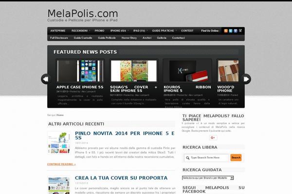 melapolis.com site used Bold News